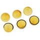 thumbnail image 1 of 6pcs 2mm Media Botella de Cristal Cubierta de Globo DIY para Fabricación de Joyas Amarillo, 1 of 8