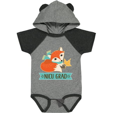 

Inktastic NICU Grad Woodland Fox Gift Baby Boy or Baby Girl Bodysuit