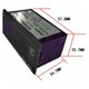 thumbnail image 4 of Herramientas Termómetro ZFX-900 Indicador de temperatura incorporado Panel de visualización de temperatura digital inteligente para frigorífico congelador Armario frío, negro, 4 of 5