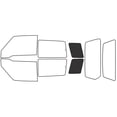 thumbnail image 2 of Rvinyl Window Tint Kit Compatible with Chevrolet Tracker 1998 (2 Door) - Cargo - 20%, 2 of 8