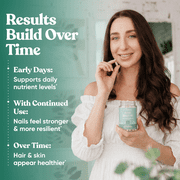 Biotin 5000 mcg Hair Skin Nails Supplement – High-Potency Hair Growth Vitamins for Women & Men – Provide Powerful Support for Healthy Hair, Stronger Nails and Glowing Skin – 120 Vegan Soft Capsules