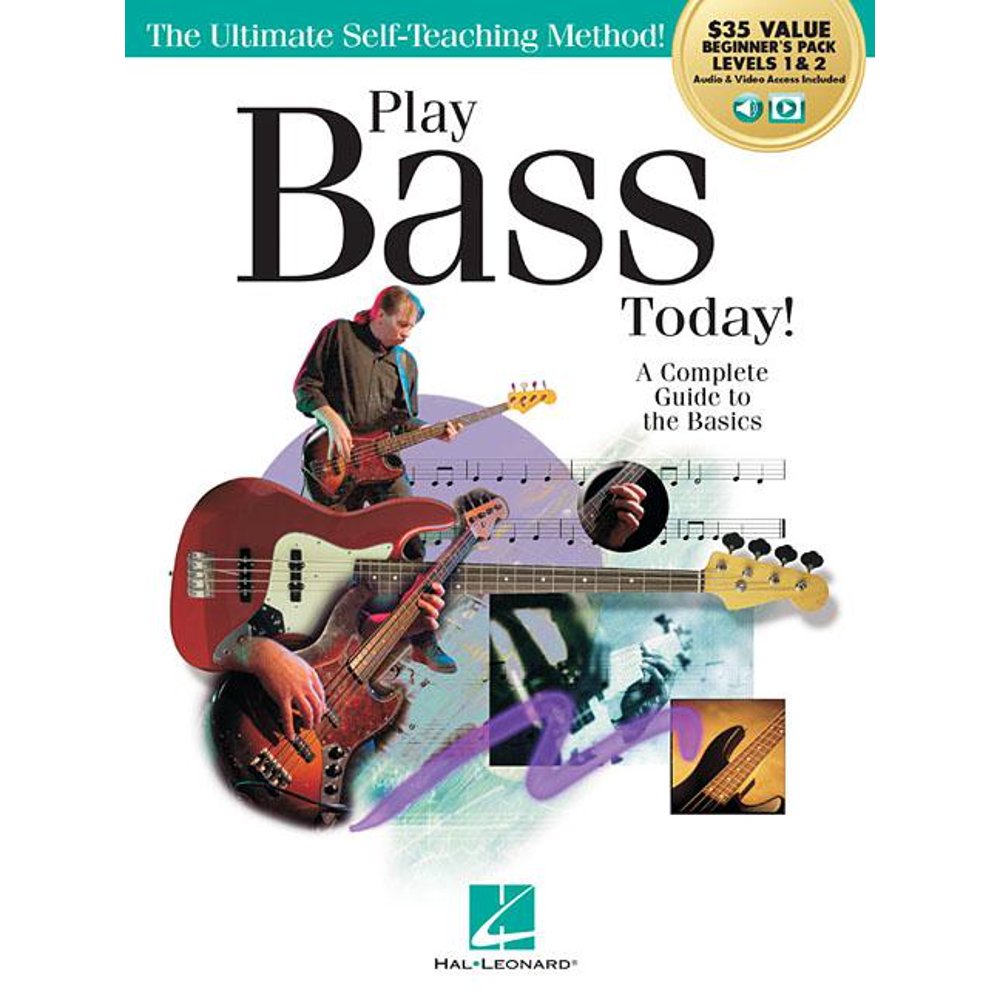 Play Bass Today! AllInOne Beginner's Pack Includes Book 1, Book 2