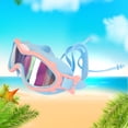 thumbnail image 1 of Gafas De Natación Gafas de natación para niños antivaho con tapones para los oídos para deportes acuáticos (azul rosa) Sywqhk Para Estrenar, 1 of 7