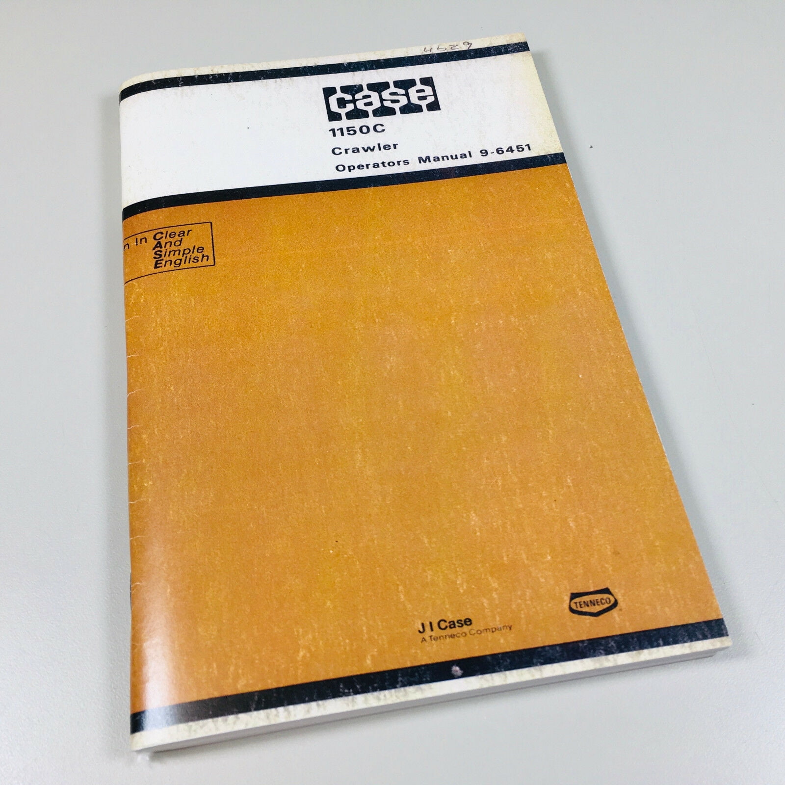 Book Manual NEW w/Binder Case 1150C Crawler Dozer Bulldozer Parts Catalog 