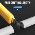 thumbnail image 6 of Wall Cord Concealer PVC Trunking Wire Line Hider for Home Office Easy Install, 6 of 8