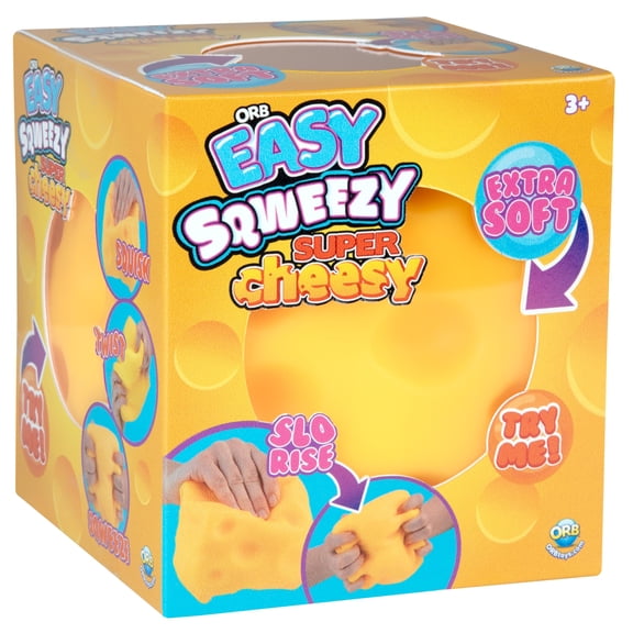 Bloque de queso gigante Toy ORB Easy Sweezy Super Cheesy Squeeze