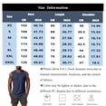thumbnail image 4 of LTTVQM Mens Workout Tank Top Sleeveless Athletic Shirt Quick Dry Stretchy Swim T-Shirts Athletic Gym Running Beach Tank Top Dark Gray XS, 4 of 6