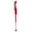 Red, variant on Gel Ink Pens, Black Gel Signature Pens, Clear Barrel Pen, Smooth Writing Ballpoint Pen, Office Ink Roller Pen, 0.5mm Writing Utensil, Everyday Writing Pen, Medium Point Ink Pen for Office