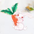 thumbnail image 3 of 1Pc Personality Small White Rabbit Brooch Pin Fashion Cartoon Alloy Drop Oil Animal Brooch, 3 of 5