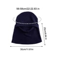 thumbnail image 3 of Winter Polar Coral Fleece Balaclava Men Face Mask Neck Warmer Beanies Thermal Suitable for Cold Winter Sports, 3 of 7