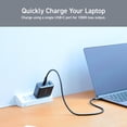 thumbnail image 3 of Adaptador de carga ELECOM 100W GaN II de 3 puertos USB-C PD, 3 of 9