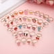 thumbnail image 2 of 36pcs Little Girl Adjustable Rings in Box Children Kids Jewelry Rings Set with Heart Shape Display Case, 2 of 2