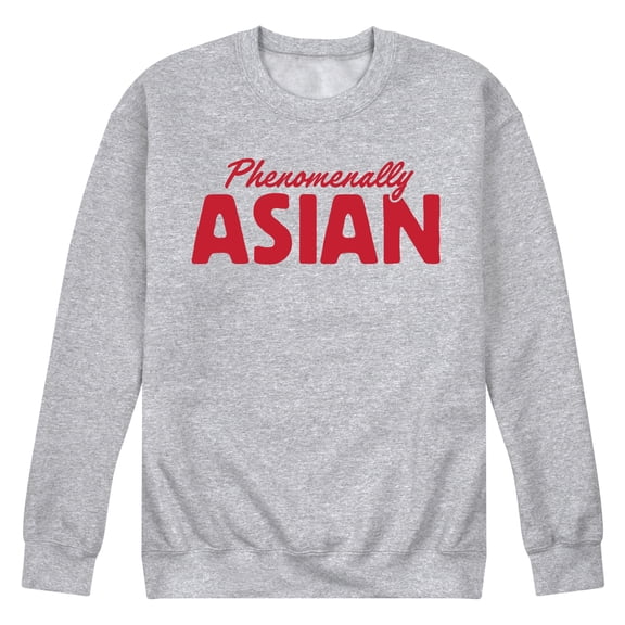 Instant Message - Phenomenally Asian - Men's Crew Neck Fleece Pullover