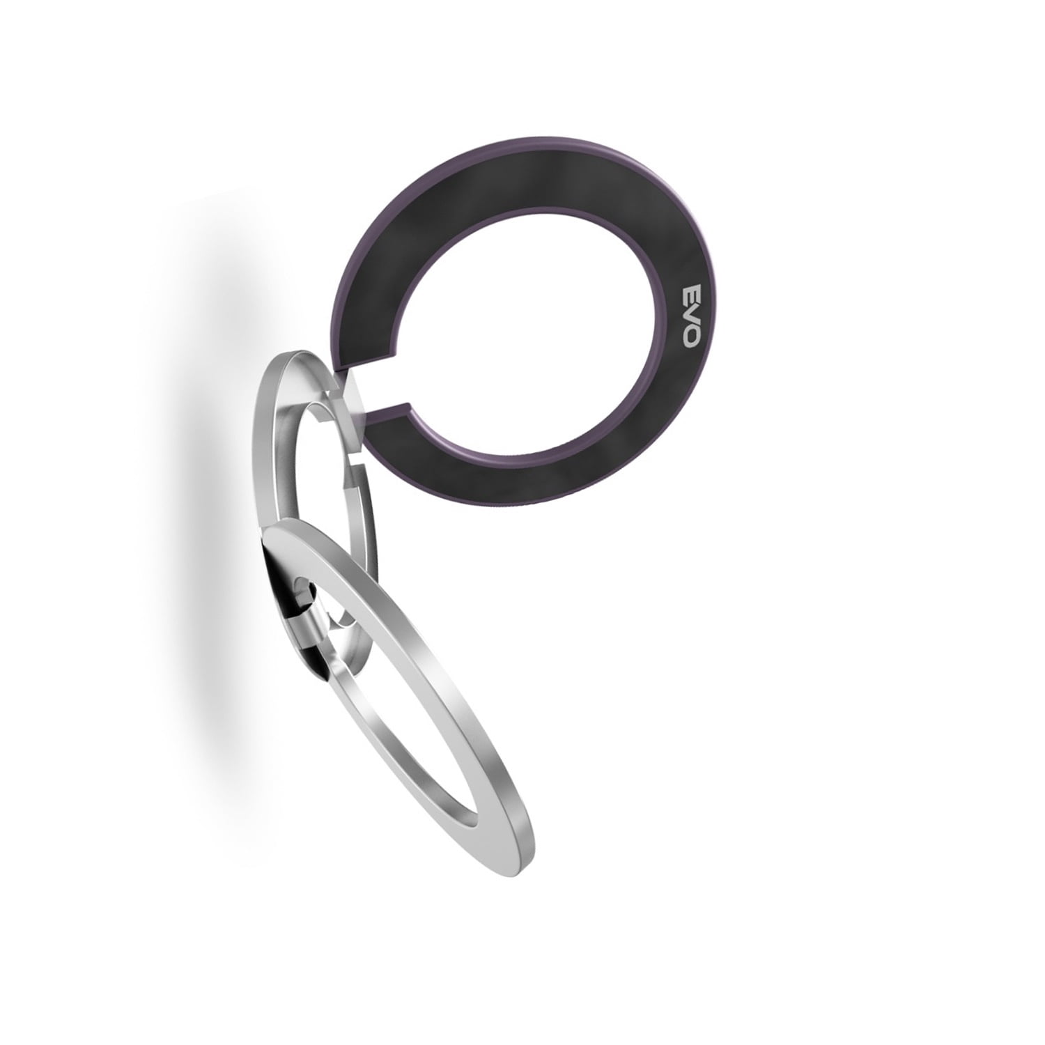 EVO PO2 Magnetic Phone Finger Ring with Charging Compatible Design - Purple