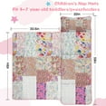 thumbnail image 5 of Pioneer Flower Floral Print Pattern Toddler Nap Mats for Kids Preschool,Sleeping Mat Bag or Kids,Toddler Sleeping Bag,Toddler Nap Mat or Daycare, 5 of 6
