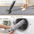 thumbnail image 2 of MeyJey Kitchen Rug Set 3 Piece, Non Slip Machine Washable Mats for Home Floor and Living Room, Gray, 2 of 11