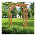 Premium Outdoor Wooden Cedar Arbor Arch Pergola Trellis Wood Garden