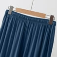 thumbnail image 3 of Men's Loose Pajama Pants Soft Lightweight Elastic Waist Summer Thin Lounge Jogger Pants Sleep Pjs Bottoms, 3 of 6