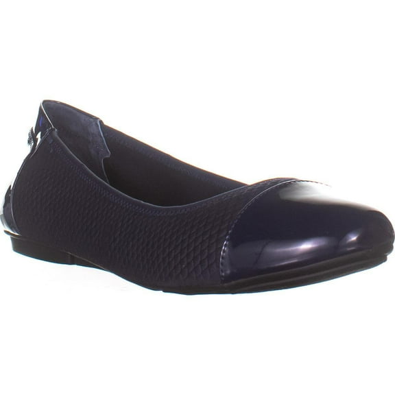 Womens A35 Tavii Slip On Ballet Flats, Navy, 12 US
