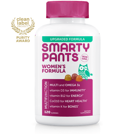SmartyPants Women's Formula Multivitamin Gummies, 120 (Best Multivitamin For Immune System)