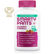 SmartyPants Women's Formula Multivitamin Gummies, 120 Count