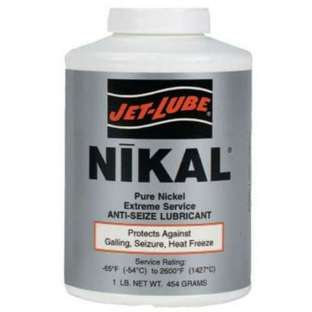 Jet-Lube Nikal® - Extreme Pressure | High Temperature | Anti-Seize | Thread Lubricant | Military Grade | 1/2 Lb.