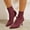 Wine, variant on Womens High Heel Shoes Knitted Pointed Sock Shoes Dress Party Court Shoes Ladies Heel Wedding Shoes Black 8.5