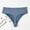 509_Blue, variant on Thongs for Women Plus Size Womens High Waisted Bikini Underwear Smooth Hipster Breathable Ladies Panties Hot Pink