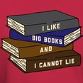 thumbnail image 3 of CafePress - I Like Big Books Dark T Shirt - Men's Classic Graphic Cotton T-Shirt, 3 of 4