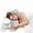 Gray, variant on Mokiiya Cervical Memory Foam Pillow, Adaptive Gradient Height Butterfly Contour Pillow with Cooling Ice Silk Cover, Ergonomic Neck Support Pillow for Side Back Stomach Sleepers,Blue with white