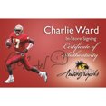 thumbnail image 3 of Charlie Ward Autographed FSU Florida State (Garnet #17) Custom Stitched Jersey w/ "93 Heisman", 3 of 4