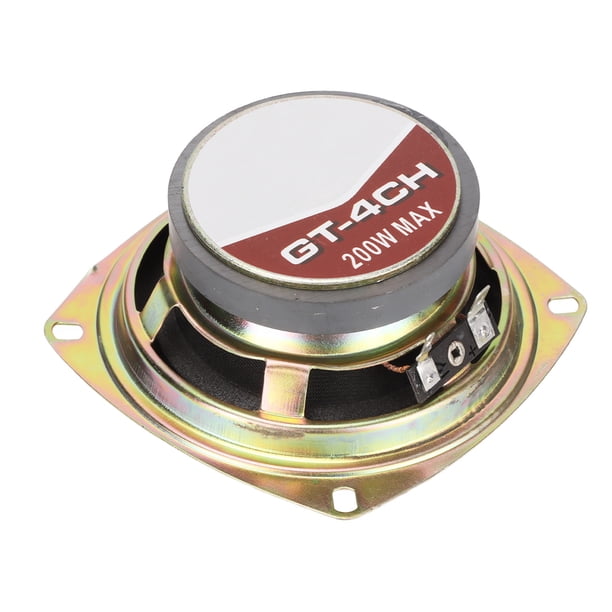 4in 200 W Car estereo Altavoz Coaxial Altavoz 60Hz-20kHz 4OHMS Para El de Audio de Automóviles