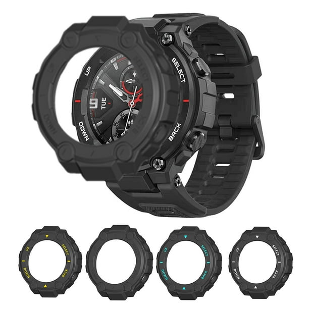 Gwong Electrónica Reemplazo de la caja de la cubierta protectora del reloj inteligente a prueba de golpes para Amazfit T-Rex A1918