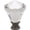 Black / Clear, variant on Urbanest Crystal Belle Lamp Finial – 2-3/16 Inch Tall, Brushed Steel Base– Decorative Lamp Shade Finial for Table & Floor Lamps- 1 Piece