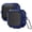 Dark Blue, variant on Rugged Shockproof Cover for Samsung Galaxy Buds 4 Pro/ Buds 4, with Keychain Carbon Fiber Texture Full Body Protection Anti-Drop, Yellow