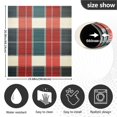 thumbnail image 5 of Yayeee Magnetic Dishwasher Cover for The Front Decoration Home Kitchen Machine Sticker Protector, Vibrant Red Tartan Pattern, 5 of 6