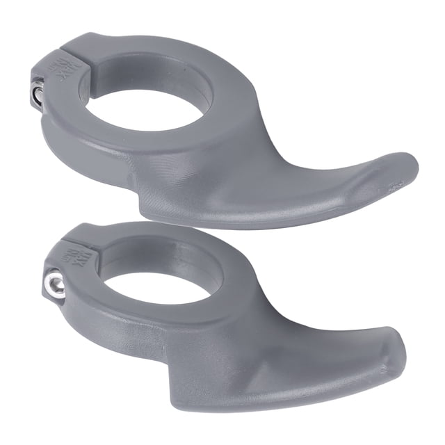 Thumb Rest Handlebar, Universal Bike Extended Bar Ends Bike Extended Bar End Ergonomic Design Mini Bicycle Rest Handlebar for Mountain Bike Red,Black,Gray