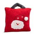 thumbnail image 3 of Pillows for Couch Hwkond Christmas New Year Red Plush Pillow Living Room Sofa Lumbar Cushion Scene Decoration Cushion,Up to 25% Off, 3 of 3
