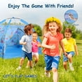 thumbnail image 4 of BESTSKY Marine World Kids Play Tent Girls Boys Playhouse Indoor Outdoor Birthday Gift Present, 4 of 7