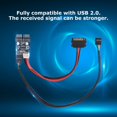 thumbnail image 4 of En-tête USB 2.0 Moyeu, Durable avec Câble d'Alimentation USB 2.0 9Pin, pour XP Vista, 4 of 8