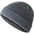 thumbnail image 2 of QIPOPIQ Classic Men's Warm Winter Hats Acrylic Knit Cuff Beanie Cap Daily Beanie Hat Clearance, 2 of 4