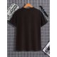 thumbnail image 2 of Men's Summer Casual Sports Tee - Breathable Polyester, Round Neck, Printed Design | Machine Washable, Short Sleeve, Outdoor Clothes, 2 of 6