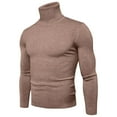 thumbnail image 2 of High Neck T Shirts for Men Long Sleeve Athletic Work Turtleneck T-Shirt Compression Elastic Stretchy Sport Mens T Shirts B XXL, 2 of 4