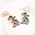 thumbnail image 3 of UPOUART Llavero Con Charm De Vaca En Metal Morado Para Colgar En Y, 3 of 8