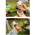 thumbnail image 4 of 5 Pcs Condiment Container, Plastic Sauce Container Reusable Kitchen Condiment Server Organizer with Storage Bag Leafproof Sauce Bottle Food Container Sets for Travel Camping, 4 of 8
