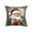 A, variant on Christmas Throw Pillow Covers 18x18" Christmas Patterns Pillowcases Bow Santa Reindeer Snowman Linen Cushion Covers Christmas Christmas Decor