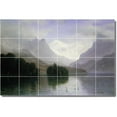 thumbnail image 1 of Ceramic Tile Mural-Albert Bierstadt Landscapes Painting 60. 36" w x 24" h using (24) 6 x 6 ceramic tiles, 1 of 3