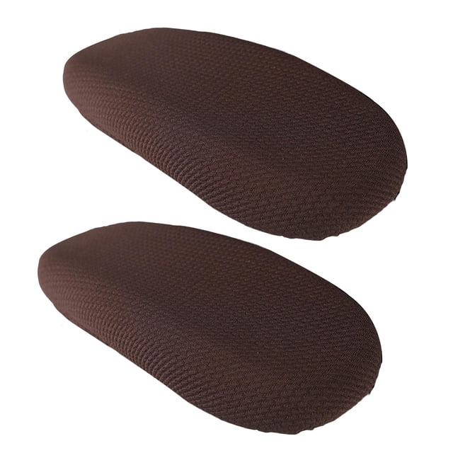 Funda de ordenador, funda elástica eposas de silla de oficina de escritorio, Café Zulema Cubierta del reposabrazos