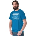 thumbnail image 3 of Young at Heart Grandpa Grandparent Men's Graphic T Shirt Tees Brisco Brands 2X, 3 of 6