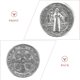 thumbnail image 4 of Round Beads Ten for DIY About 100Pcs Crucifix Jesus Alloy Spacer Beads, 4 of 5